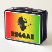 Lunch Box Reggae Musique Rasta Rastaman Rastafarian Déjeuner (Dos)