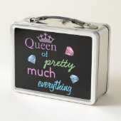 Lunch Box "Reine de presque tout" (Dos)