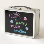 Lunch Box "Reine de presque tout" (Devant)