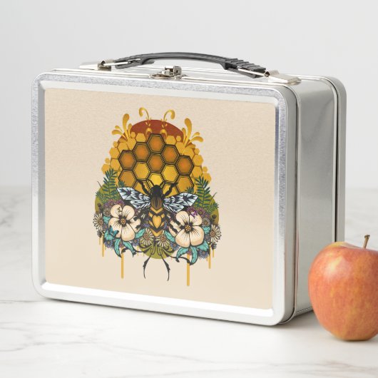 Lunch Box Reine des abeilles (En situation)