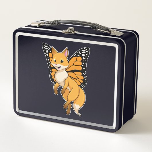 Lunch Box Renard avec aile (Devant)