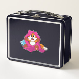 Lunch Box Renard avec Coussin et couverture