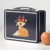 Lunch Box Renard avec lunettes (En situation)