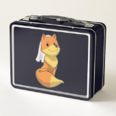 Lunch Box Renard comme mariée avec voile (Dos)