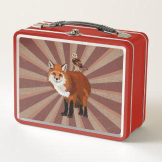 LUNCH BOX RENARD ET HIBOU