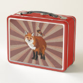 LUNCH BOX RENARD ET HIBOU (Dos)
