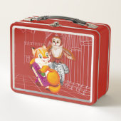 Lunch Box renard et hibou (Devant)
