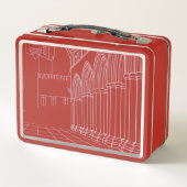 Lunch Box renard et hibou (Dos)