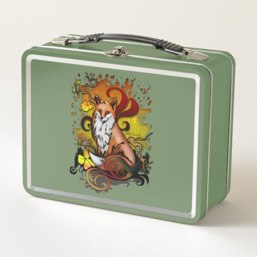 Lunch Box Renard extérieur (Devant)
