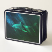 Lunch Box Requin Bleu-vert (Dos)