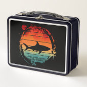 LUNCH BOX REQUIN VINTAGE RÉTRO (Devant)