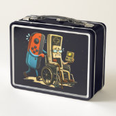 Lunch Box Respect Your Elders Gaming Control Retro Funny (Dos)