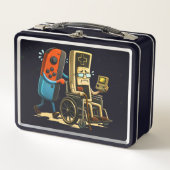 Lunch Box Respect Your Elders Gaming Control Retro Funny (Devant)