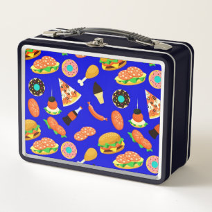 Lunch Box Restauration rapide Frenzy Blue