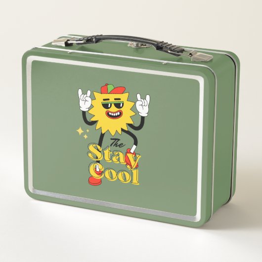 Lunch Box Restez Cool Et Amusez-Vous (Dos)