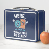 Lunch Box Retour À La Classe Infirmière Médicale Pro (En situation)