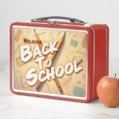 Lunch Box Retour à l'école – Conception d'art au crayon (En situation)