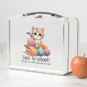 Lunch Box Retour À L'École ? Donne-moi juste Yarn (En situation)