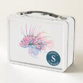 Lunch Box Retour À L'École Enfants Poisson Tropical (Dos)