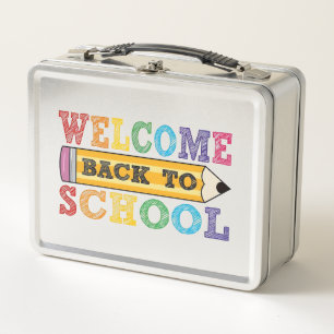 Lunch Box Retour à l'école – Illustration de crayon