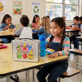 Lunch Box Retour à l'école personnalisé