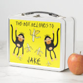 Lunch Box Retour À L'École Petit Singe (En situation)
