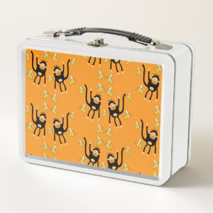 Lunch Box Retour à l'école petit singe