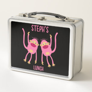 Lunch Box Retour À L'École Petit Singe
