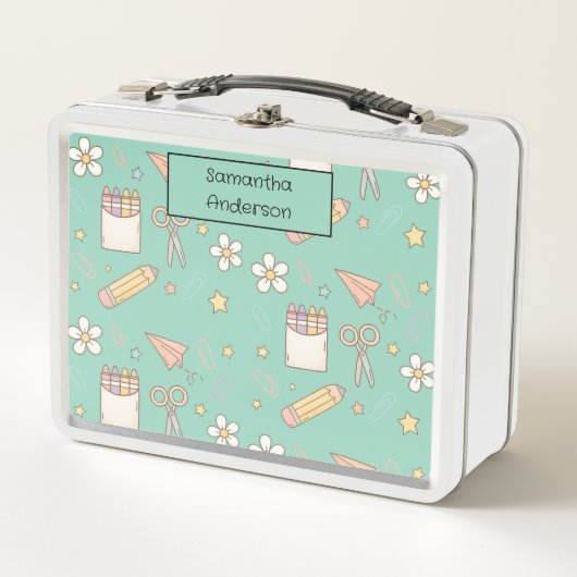 Lunch Box Retour à l'école pour enfants - (Devant)