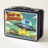 Lunch Box Retour à l'école - Style Alien! (Dos)
