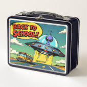 Lunch Box Retour à l'école - Style Alien! (Devant)