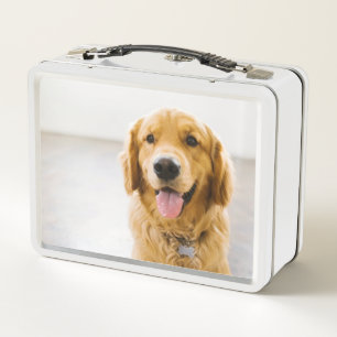 Lunch Box Retriever d'or souriant