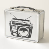 Lunch Box Rétro 80s Boombox (Devant)