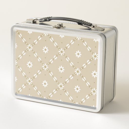 Lunch Box Retro Boho Daisy (Devant)