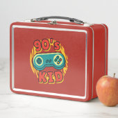 Lunch Box Retro Gamer Joystick Cadeau pour les gamers des an (En situation)