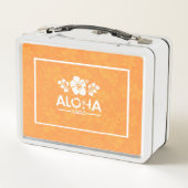 Lunch Box Retro Hawaiian Aloha Salutation Lunette (Dos)