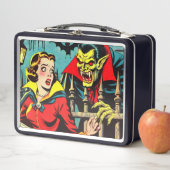 Lunch Box Retro Horror Vampire Comics (En situation)