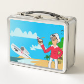 Lunch Box Rétro Myrtle Beach Guy (Devant)