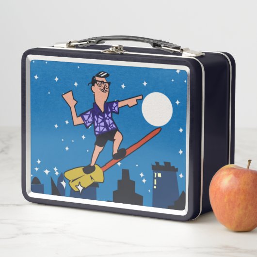 Lunch Box Rétro Myrtle Beach Guy (En situation)