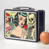 Lunch Box Retro Witch Vampire Girl Horror Comics (En situation)