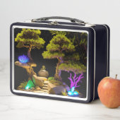 Lunch Box Retro Woodland Lunch Fourre-tout (En situation)