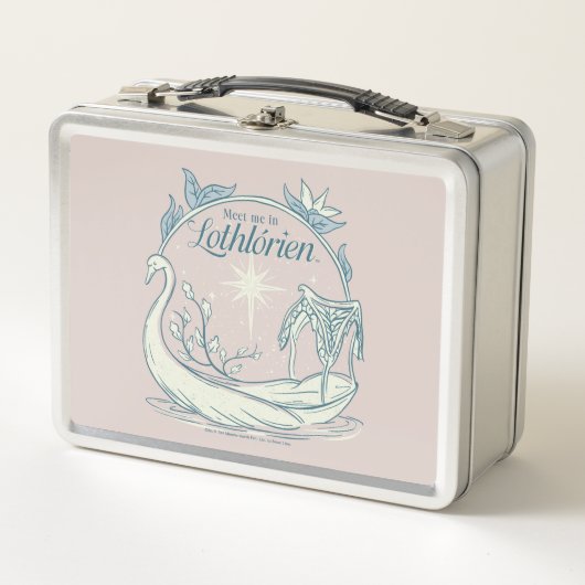 Lunch Box Retrouvez-moi à LOTHLORIEN™ - Bateau cygne (Devant)