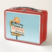 Lunch Box Réunion de Cushing de style vintage (Devant)