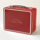 Lunch Box Rêves de Fraise (Dos)