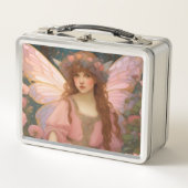 Lunch Box Rêves Enchanteurs : Un Portrait De Fée Rose Whimsi (Devant)