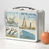 Lunch Box Reykjavik Iceland multiview  (En situation)