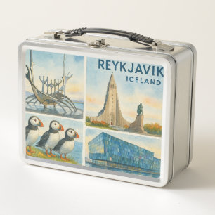 Lunch Box Reykjavik Islande multivue