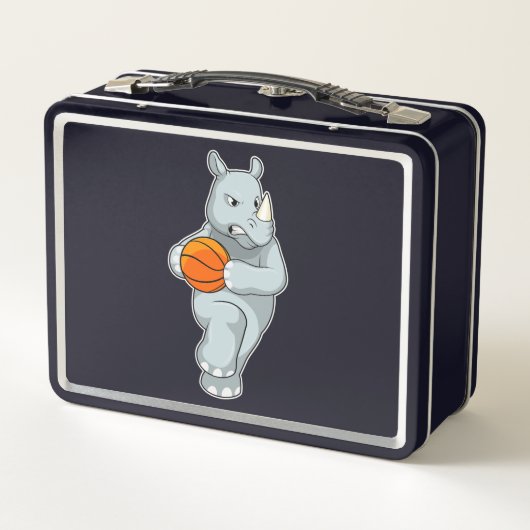 Lunch Box Rhino as Basketball (Dos)