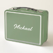 Lunch Box Rhino Botanical Art (Dos)