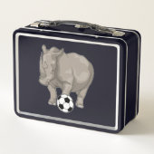 Lunch Box Rhinocéros Soccer (Dos)